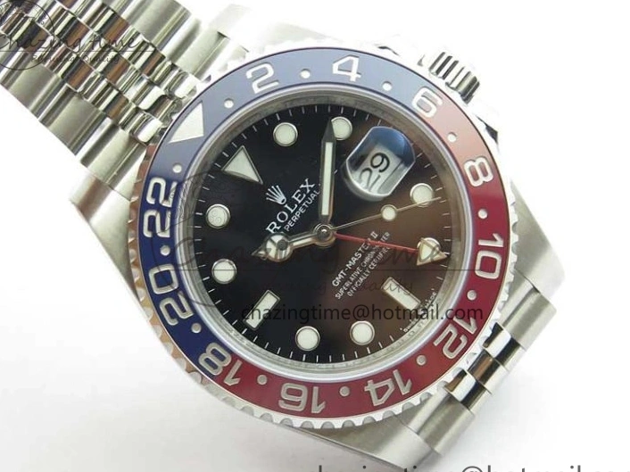 MiroTime 0504 GMT-Master II 126710 BLRO Pepsi Red Blue Ceramic 904L Steel VRF 1:1 Best Edition SA3285 CHS MAX Version SmoothTexture 2796